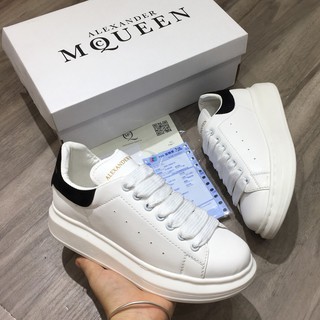 Giày Mc queen ( full box + gót nhung đen độn đế ) Giày Sneaker nam nữ hàn quốc