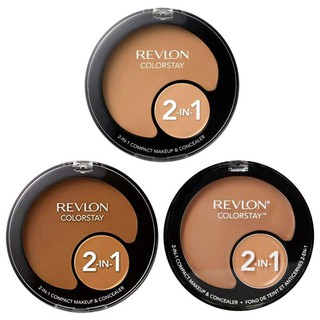 Phấn Nền+Tạo Khối Revlon Colorstay 2in1 Compact Make Up & Concealer (11g+1.3g)