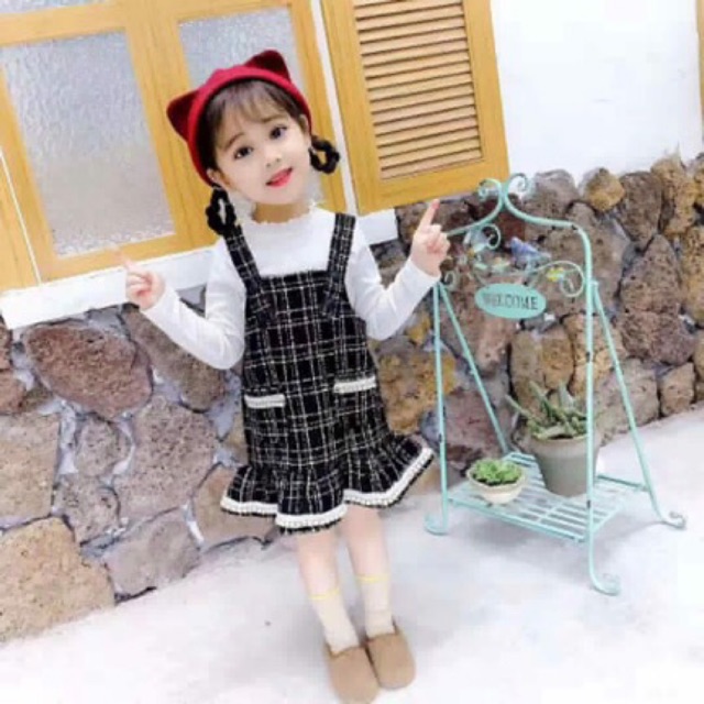 Sét váy dạ cho bé