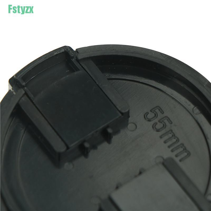 fstyzx 55mm Plastic Snap On Front Lens Cap Cover For SLR DSLR Camera DV Leica Sony