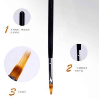 Cọ omber xước cán gỗ