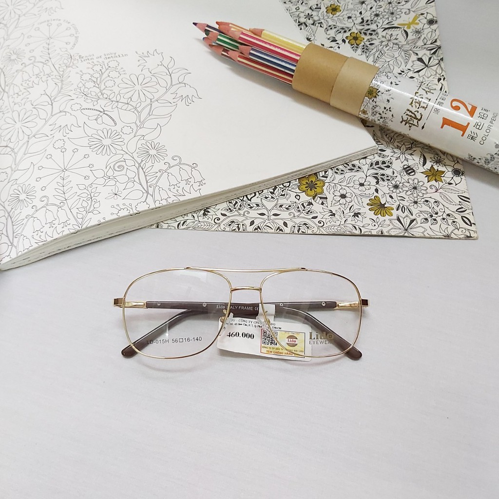Gọng Kính LIDO Titanium Frame Italy Công Nghệ Italy