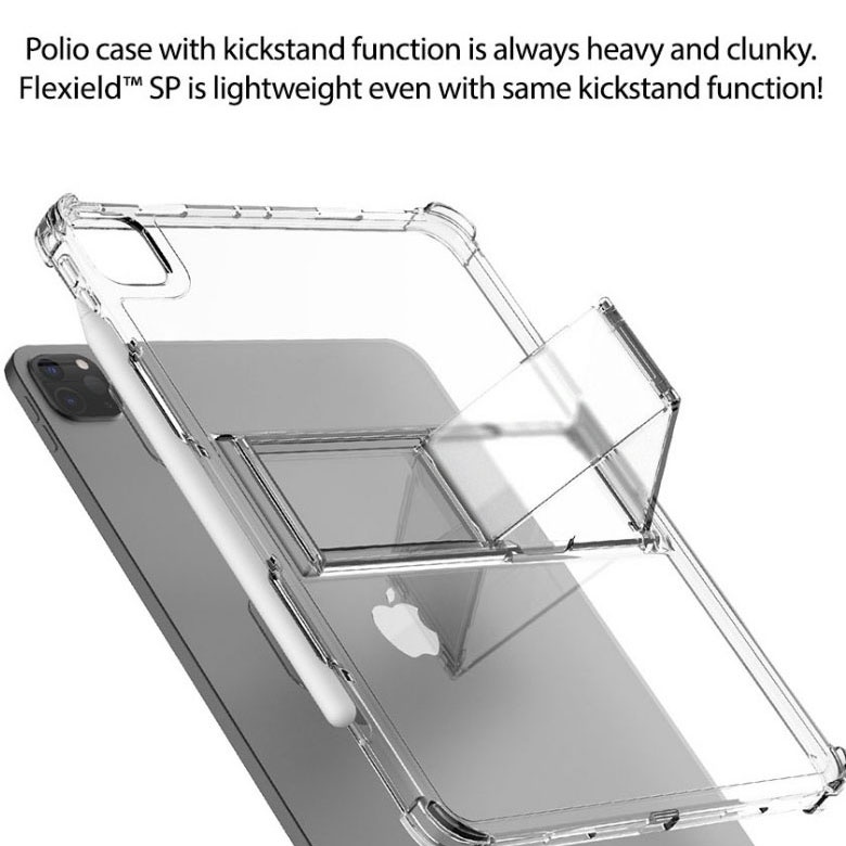 ARAREE Flexshield SP iPad Pro 5th 12.9-Inch Case Clear Stand Protective Cover