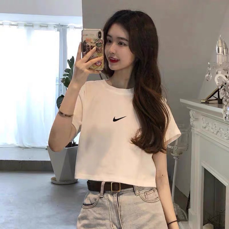 Áo Thun Thêu Hoạ Tiết Basic Dễ Mix Đồ A10