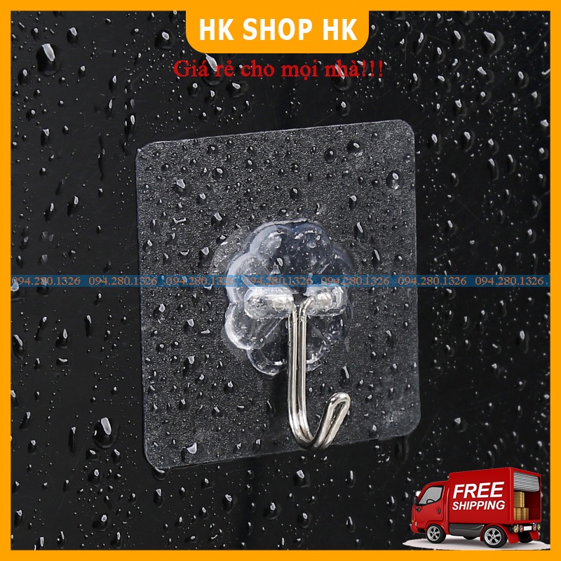Móc dán tường chịu lực treo quần áo, treo đồ phòng tắm, vật dụng tiện lợi, thông minh, tiết kiệm diện tích