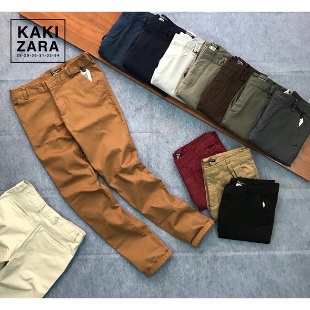 Quần kaki nam zara
