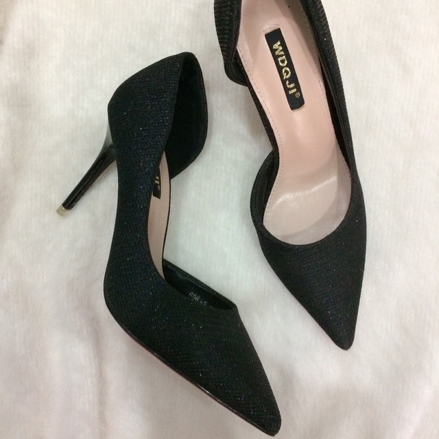 giày cao gót wdqji nhũ cao 9cm size 35 ja sốc
