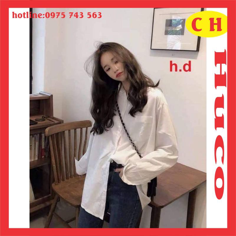 [RẺ VÔ ĐỊCH] Áo sơ mi basic các mẫu đã dạng, sơ mi form thụng unisex freesize nam nữ mặc được❤sơ mi trắng trơn học sinh