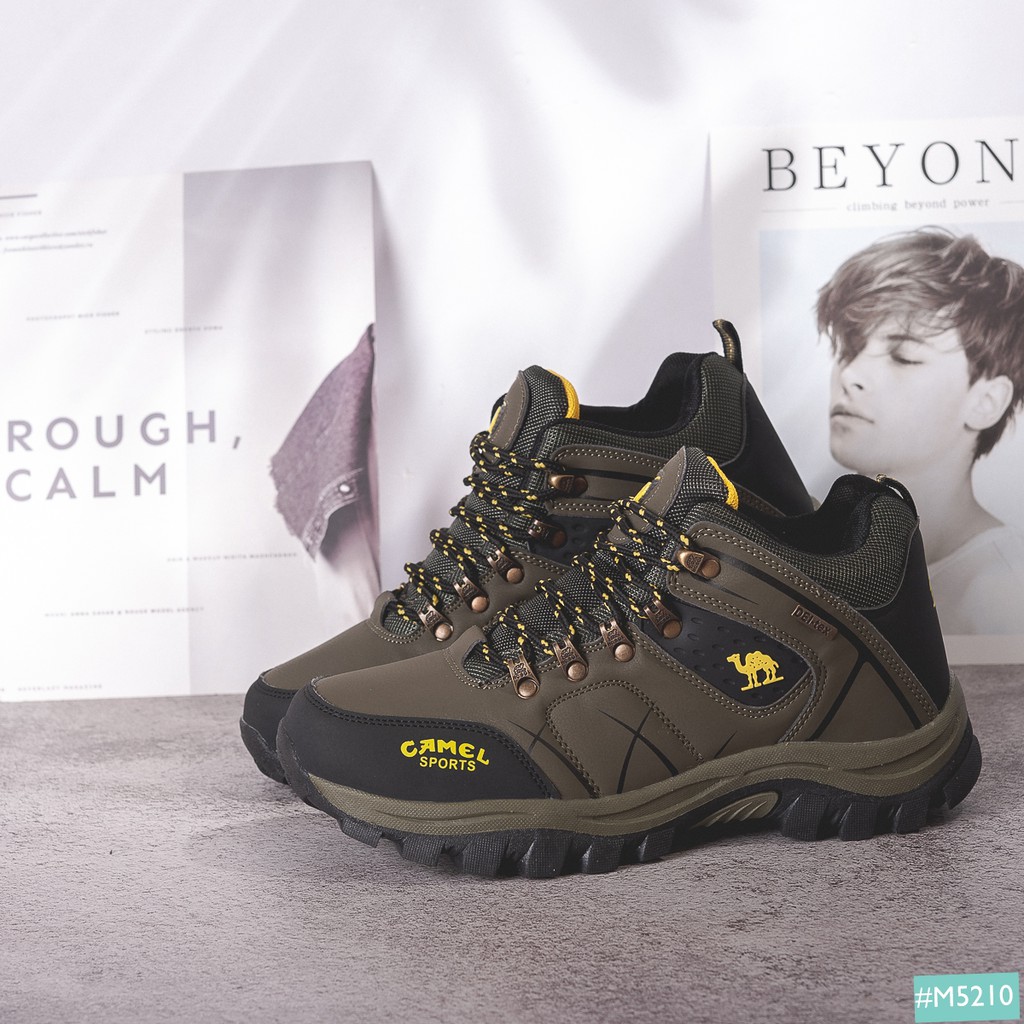 Giày Leo Núi Trekking Camel MINSU M5210 Chống Thấm Nước, Chống Trượt. Giày Thể Thao Sneaker Nam Đẹp Cổ Thấp Cho Đi Phượt | BigBuy360 - bigbuy360.vn