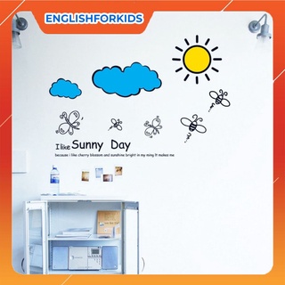 Decal dán tường sunny day