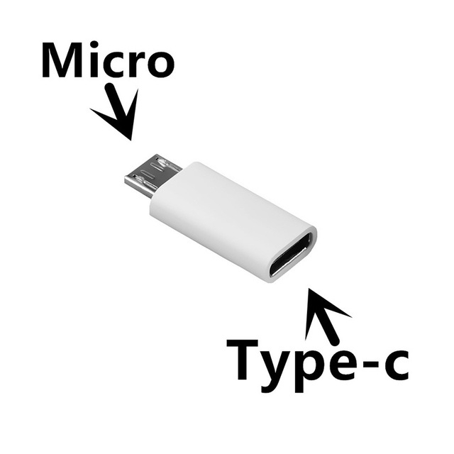 Cáp sạc truyền dữ liệu đầu USB Type C sang Micro USB cho dòng Android