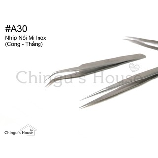Nhíp Nối Mi - Đen hoặc Inox