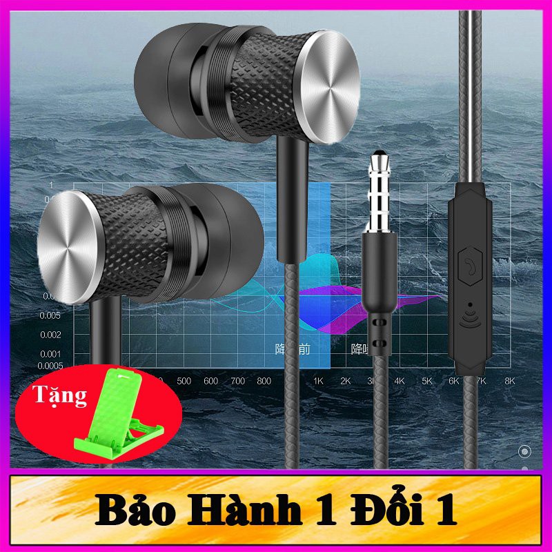 Tai nghe X16 - âm thanh chân thực - bass sống động - Jack 3.5 - Có quà tặng