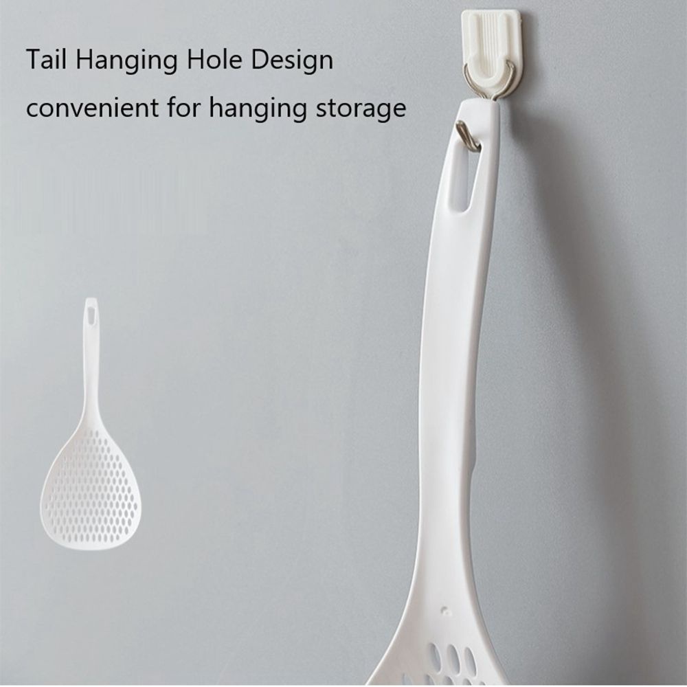 Muỗng múc mì cỡ lớn có lỗ ráo nước chịu nhiệt thân thiện với môi trường phong cách Nhật Bản tiện lợi