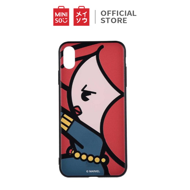 [Mã MINI11FFF giảm 5% đơn 150K] Ốp lưng điện thoại XS Max Miniso in hình Marvel (Giao ngẫu nhiên)