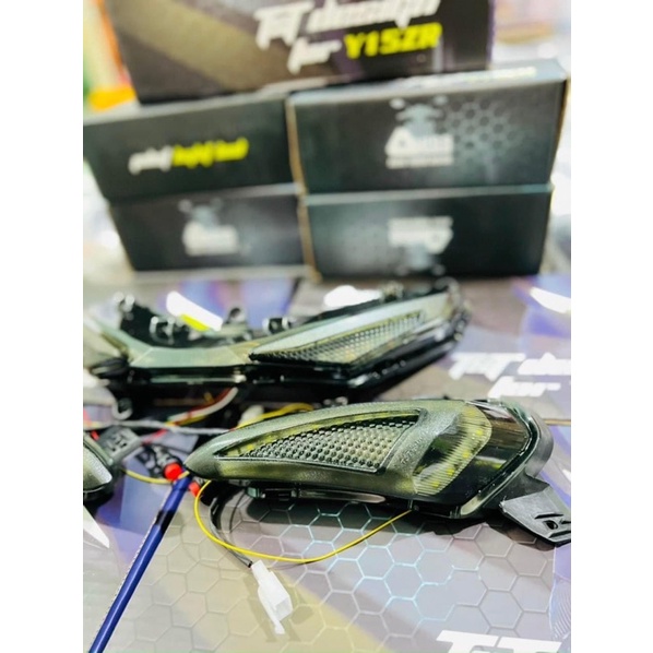 Combo đèn demi+xinhan TST gắn cho dòng xe Exciter150