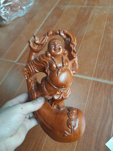 TƯỢNG PHẬT DI LẶC BAY CAO 30CM