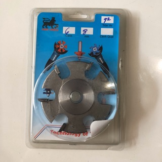 Lưỡi phay gỗ 6 cánh 8ly tròn 95mm