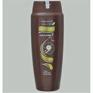 Dầu gội dược liệu Thái Dương 7 bảy ngày không gàu không ngứa chai 200ml