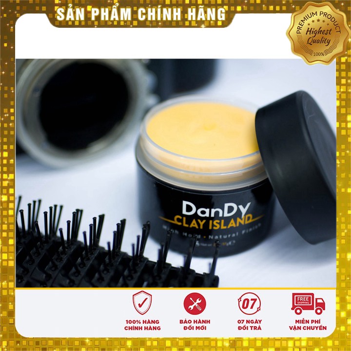 Sáp Vuốt Tóc DanDy Clay Island 57g