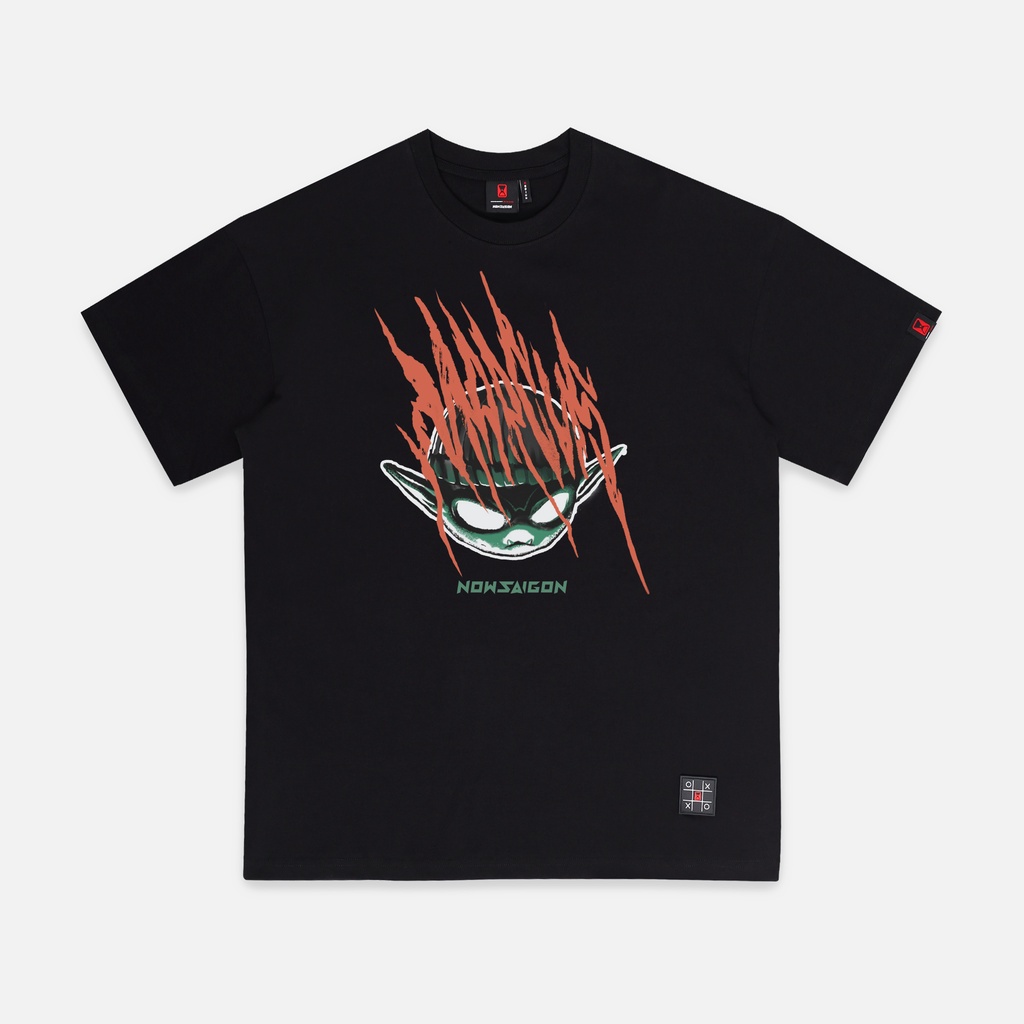 Áo thun NEEDS OF WISDOM Angry Marcus Tee - Black - Local Brand Chính Hãng