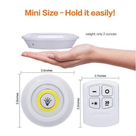 Bộ 3 Đèn Led Dán Tường Thông Minh Kèm Điều Khiển