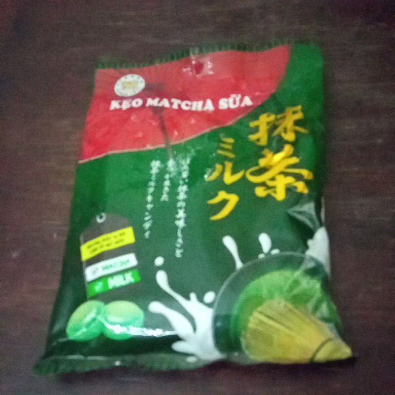 KẸO MATCHA SỮA EIKODO - HƯƠNG VỊ TRÀ XANH NHẬT BẢN GÓI 100G