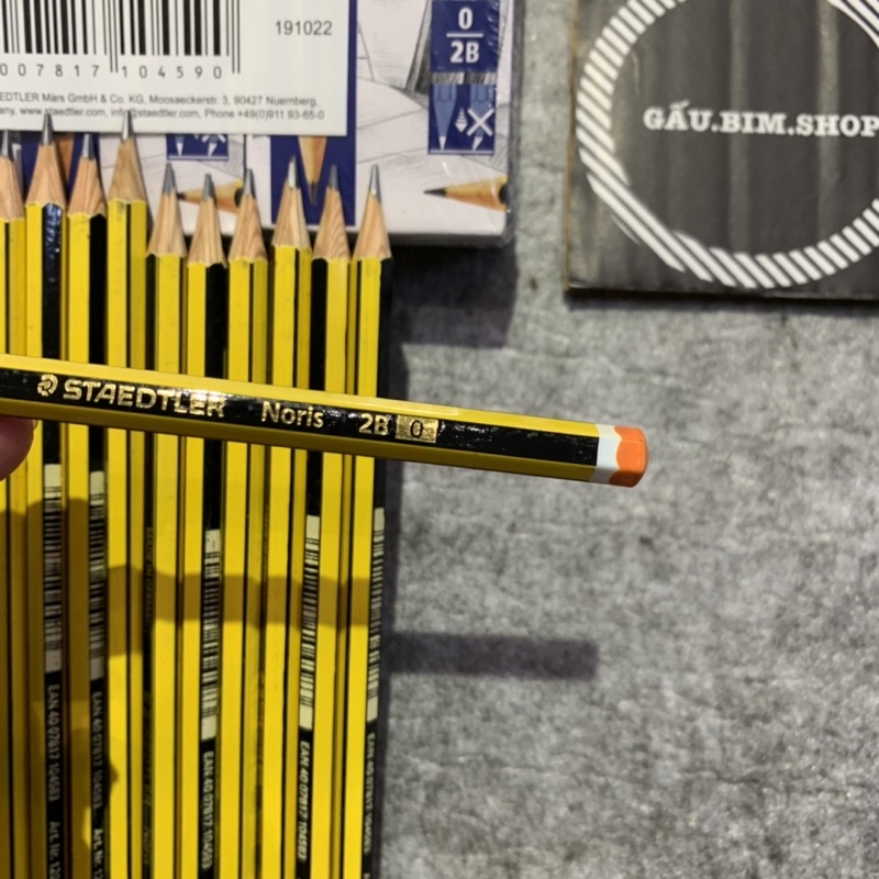 Bút chì Đức 2B-HB Staedtler Noris cao cấp