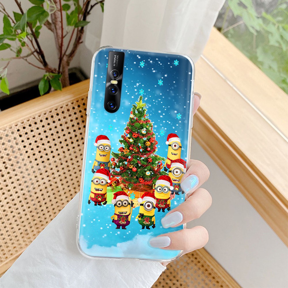 Ốp Điện Thoại Dẻo Trong Suốt Họa Tiết Hoạt Hình Minions Dễ Thương Cho Motorola Moto E6 E5 E4 Play E7 Plus E6S 2020 Vm147