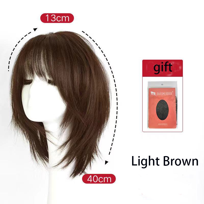 Tóc giả dài trung bình 40cm màu sắc thời trang dành cho nữ