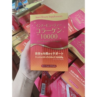 Bột uống beauty marine collagen 10000mg hộp 15 gói nhật bản