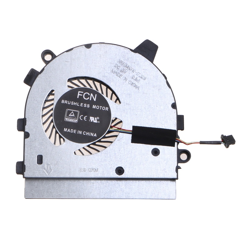 Quạt Tản Nhiệt CPU 5V 0.5A 4P Cho Dell Inspiron 13 7390Laptop CPU 5V 0.5A