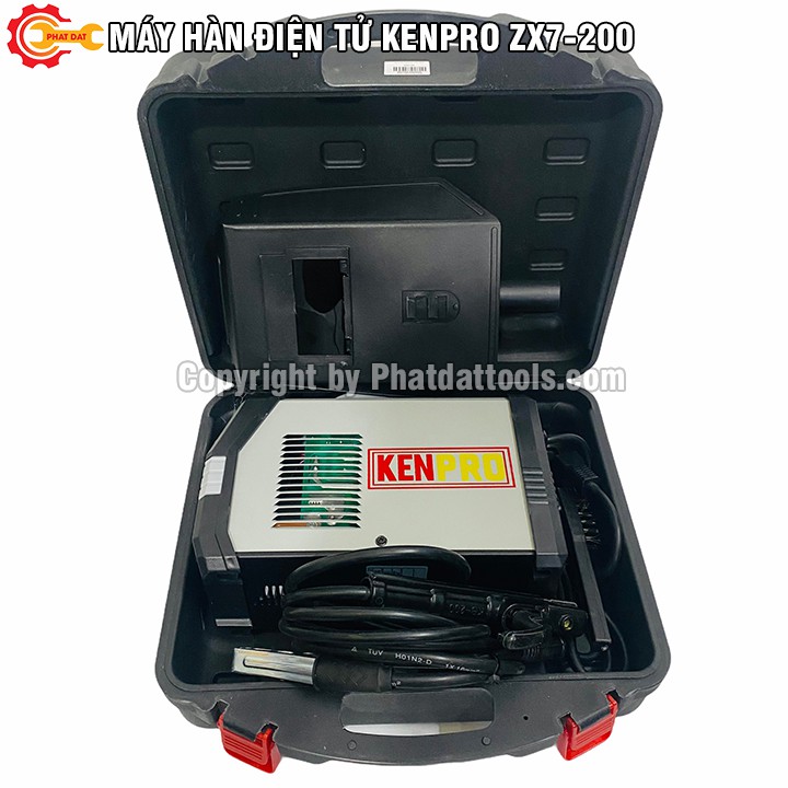 Máy Hàn Điện Tử Mini KENPRO ZX7-200-Hàn Đến Que 3 ly 2 Đầy Đủ Phụ Kiện-Bảo Hành 12 Tháng