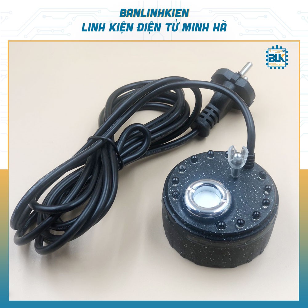 Động Cơ Phun Sương Tạo Hơi Nước, Bộ Tạo Sương Siêu Âm siêu khỏe 220V 15W