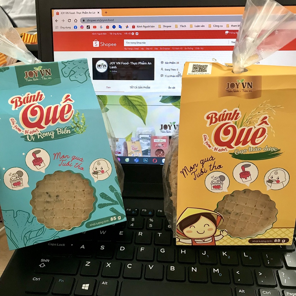 Bánh quế tuổi thơ JOY VN bánh ốc quế bánh quế cuộn vị Rong biển