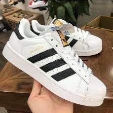 (sale sốc)Giày Sneaker Nam Nữ Trắng 𝑨𝒅𝒊𝒅𝒂𝒔 𝑴𝒖̃𝒊 𝑺𝒐̀, Giày Thể Thao Das 𝑺𝒐̀ Đủ Size Nam Nữ