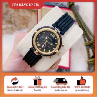 Đồng Hồ Đeo Tay VERSACE, Đồng Hồ Nữ Thời Trang Cao Cấp Chống Nước Dây Cao Su Silicon Siêu Hót Mẫu Đẹp