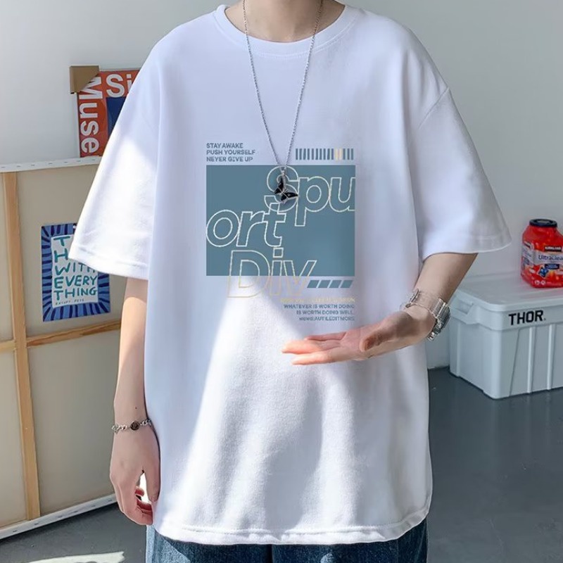 Áo Thun Oversize Tay Ngắn In Họa Tiết Hình Vuông Phong Cách Đường Phố Thời Trang Mùa Hè Cho Nam Và Nữ SIze M-8XL