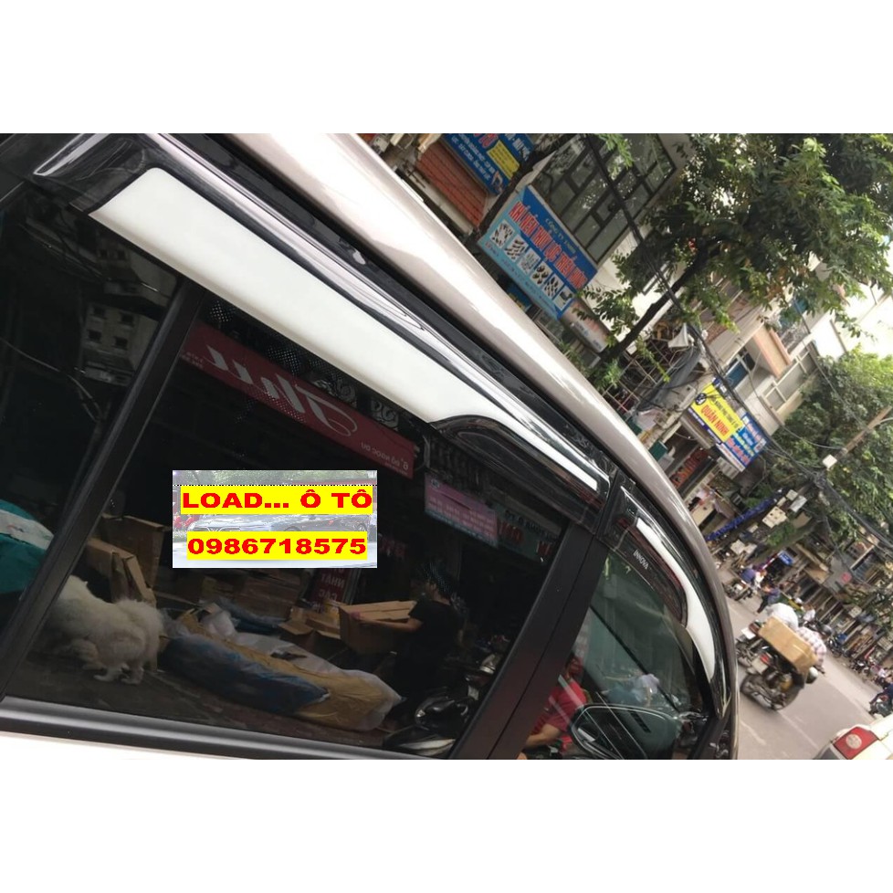 Vè Che Mưa Xe Toyota Innova 2023-2017 Mẫu Vè Mưa Sơn Cao Cấp Nhập Thái, Có sẵn Keo Dán 3M