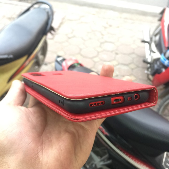 Bao da Realme C3 dạng ví Luxury Leather | BigBuy360 - bigbuy360.vn