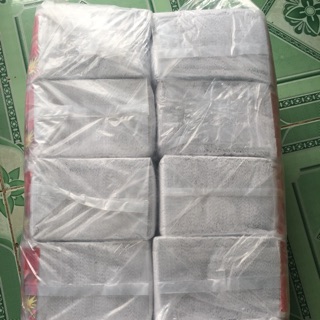 Giấy ăn vuông 1 thùng 10 cục nhỏ