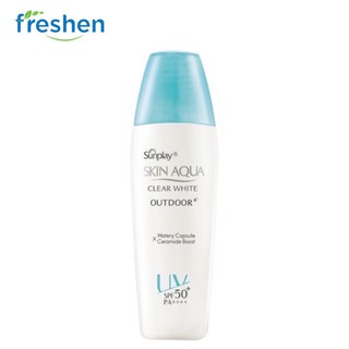 Gel Chống Nắng Dưỡng Da Khi Vận Động Mạnh Sunplay Skin Aqua Clear White Outdoor+ SPF50+/PA++++ 30g