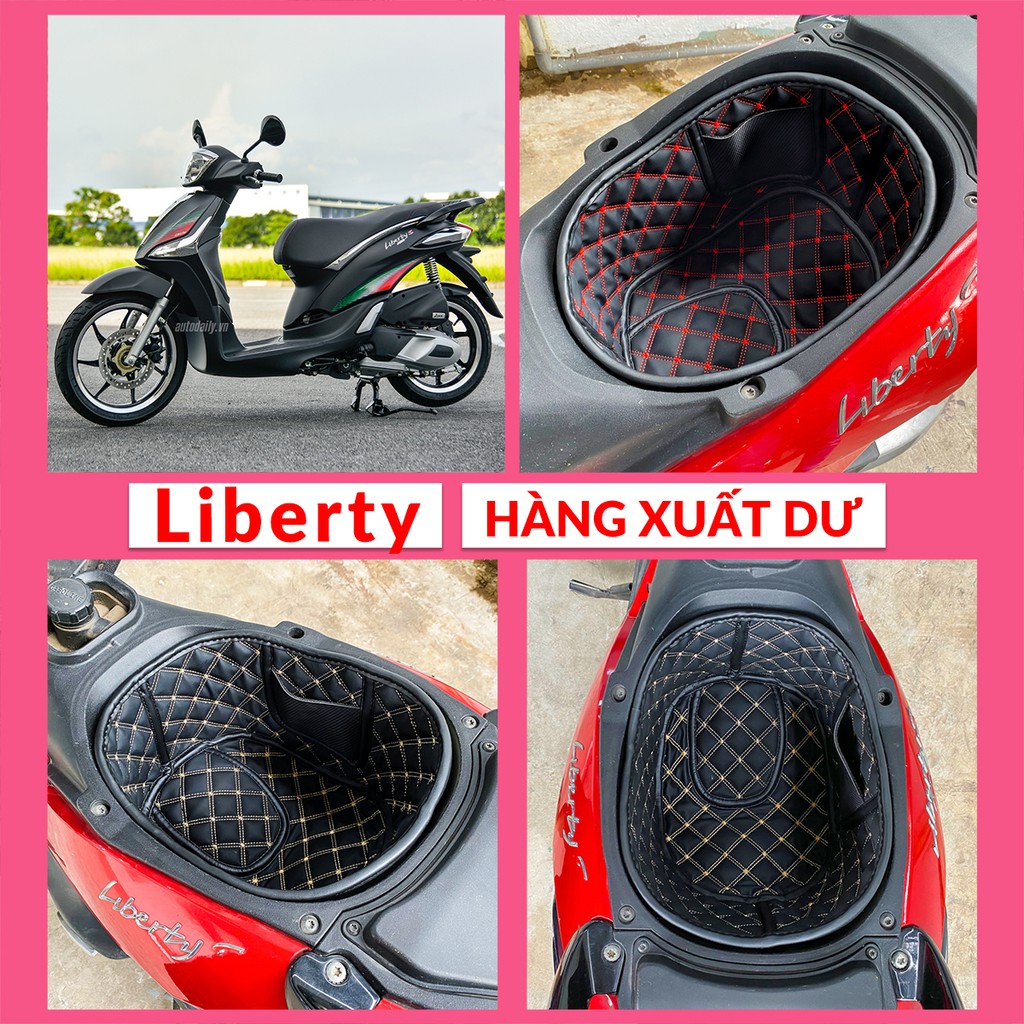 Lót Cốp Cách Nhiệt Xe Liberty 2016-2021 - Có Túi Giấy Tờ - Bảo Hành 1 Năm ( Đường May, Lỗi Do Sản Xuất)