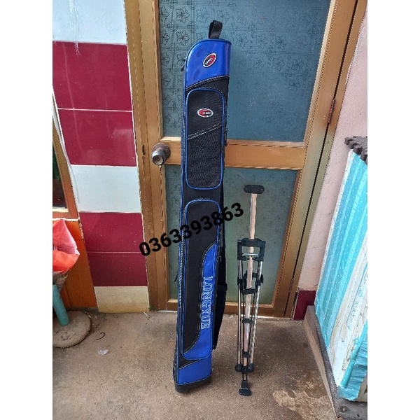 Bao đựng cần có chân chống 1m25 2 ngăn chính.2 phụ