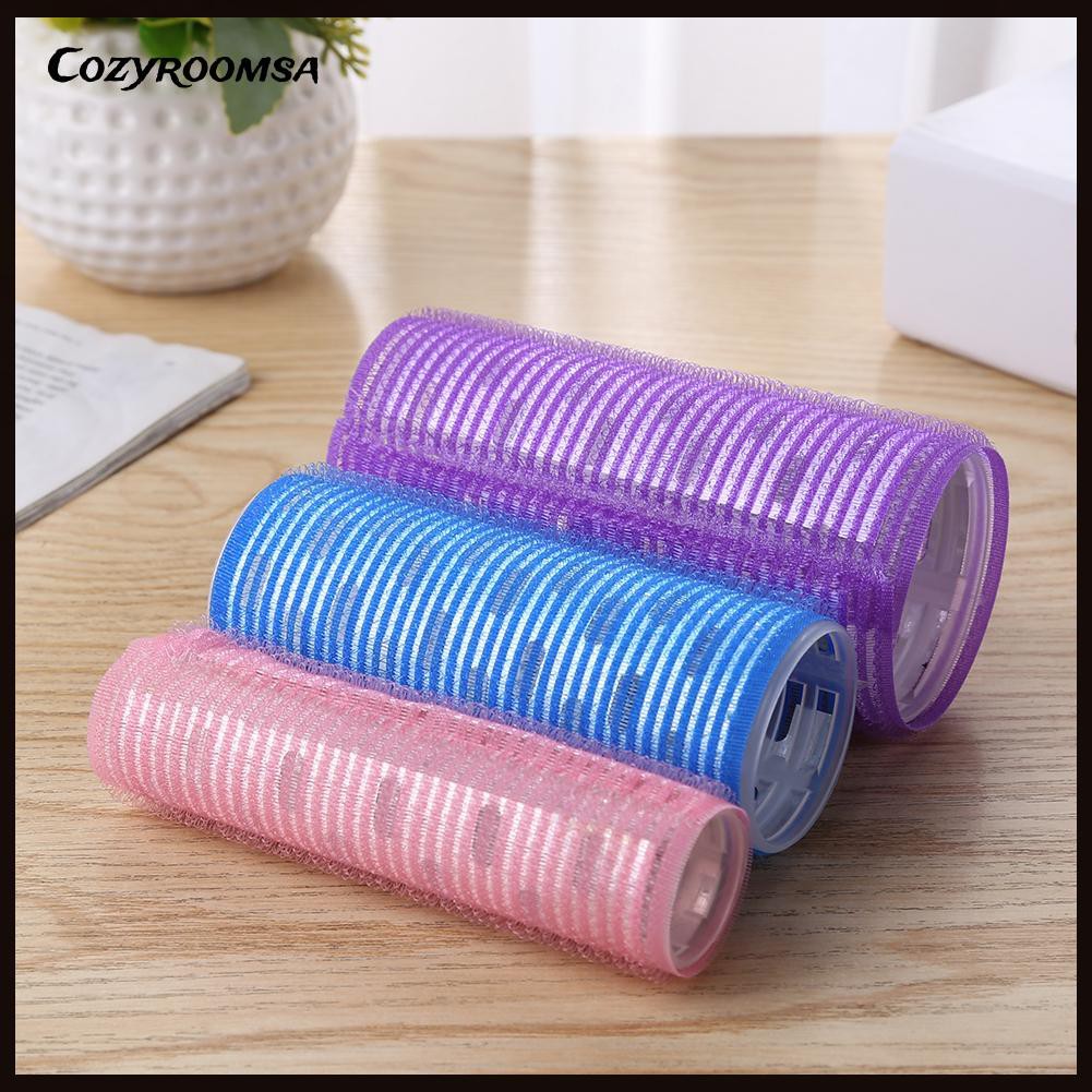 Set 2 Lô Uốn Tóc Tự Dính Dùng Để Tạo Kiểu Tóc Tiện Lợi