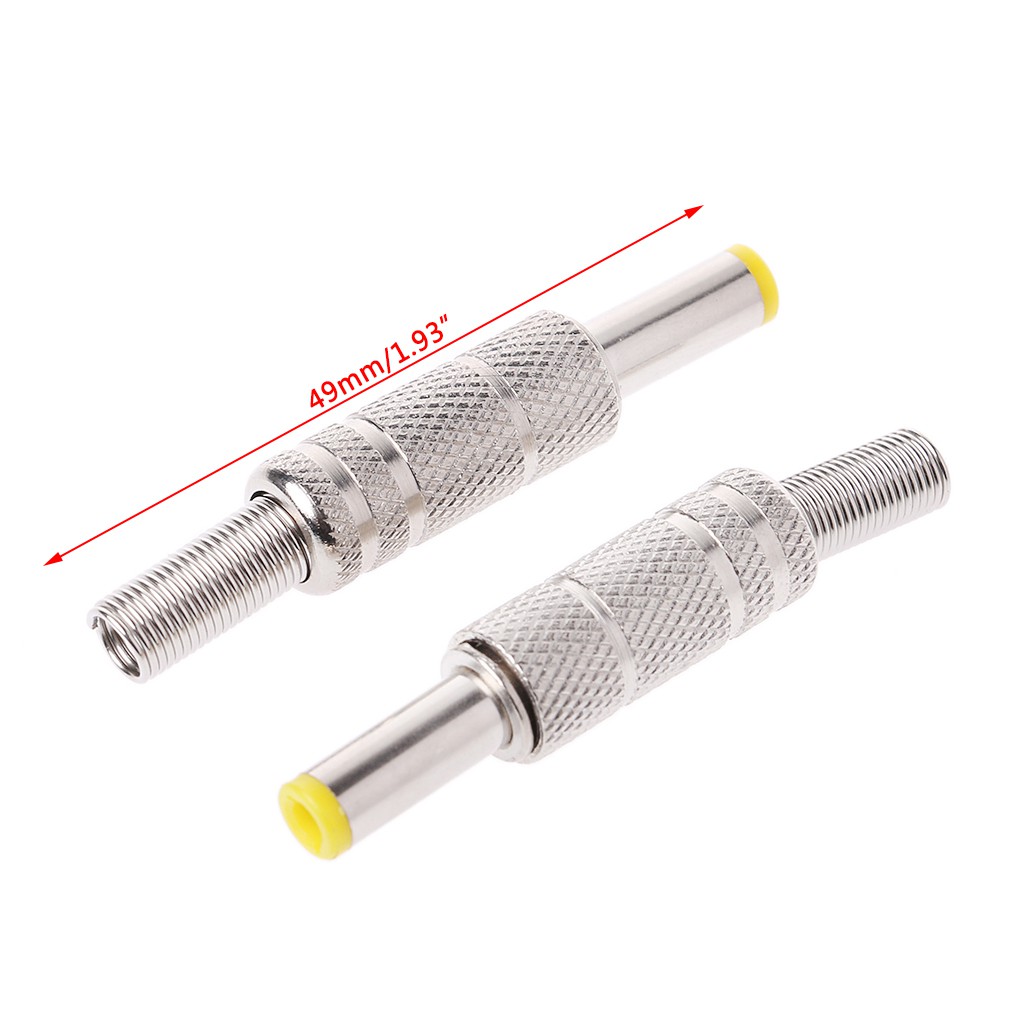 Set 5 đầu nối dây nguồn DC 5.5x2.1mm chuyên dụng