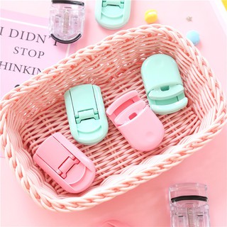 Kẹp bấm lông mi nhựa cao cấp xanh hồng