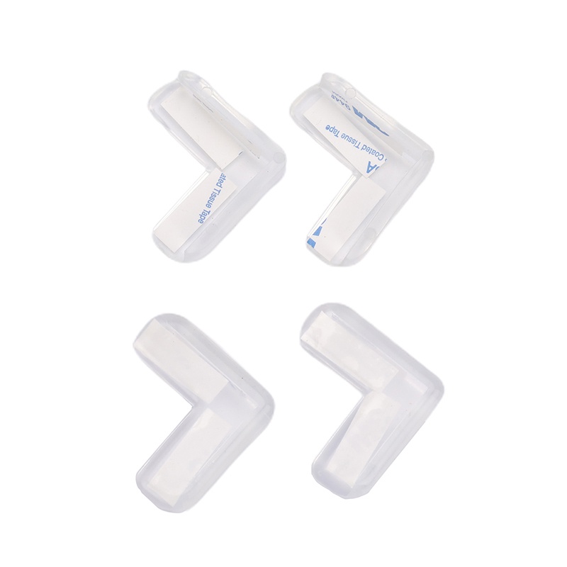 Bộ 4 Miếng Bọc Cạnh Bàn Bằng Silicone Chống Va Chạm Bảo Vệ An Toàn Cho Bé F2Vn