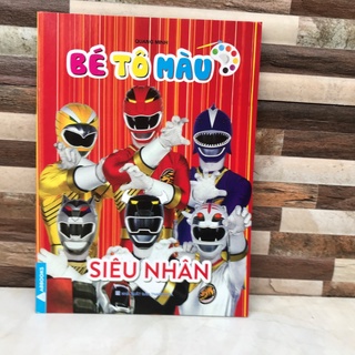Bé tô màu siêu nhân