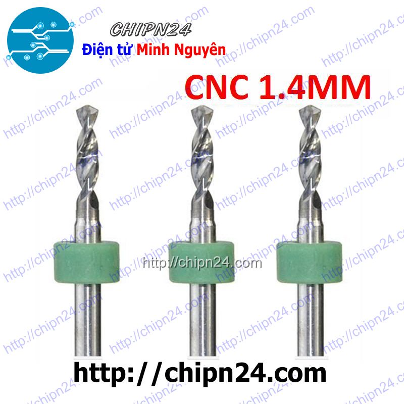 [1 CÂY] Mũi khoan mạch in CNC 3.6mm (Mạch điện tử, PCB)